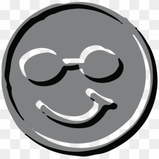 Embossed Emoji Sunglasses - Circle, HD Png Download