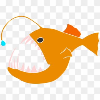 Ca Academyofsciences On Twitter - Angler Fish Clip Art, HD Png Download