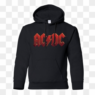 Details About Ac/dc Hooded Sweater Red Logo Hoodie - Dover Street Market Nike, HD Png Download