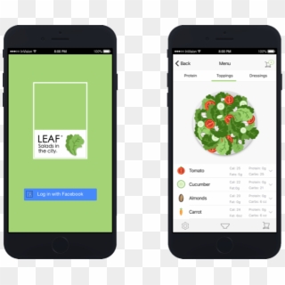 Salad Delivery App - Iphone, HD Png Download