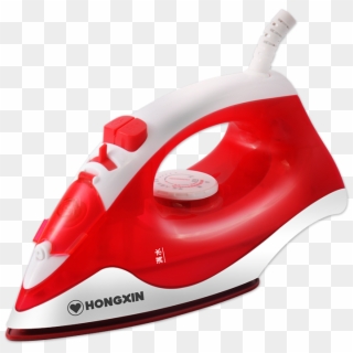 Red Heart Iron Household Steam Iron Handheld Mini Ironing - Clothes Iron, HD Png Download