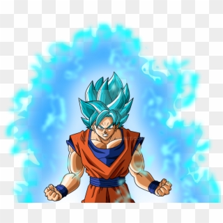 Super Saiyan Blue Aura Png, Transparent Png - 592x1022 PNG 