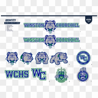 Winston Churchill Bulldogs - Emblem, HD Png Download