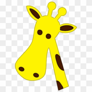 Permalink To Giraffe Head Clipart - Giraffe Head Clip Art, HD Png Download
