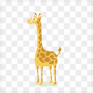 Giraffe Cartoon Png - Con Hươu Cao Cổ Vector, Transparent Png