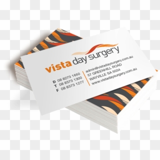 Vista Day Surgery Business Cards - Brochure, HD Png Download