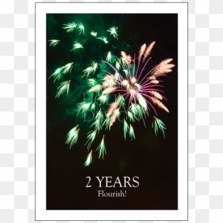 *2 Years Flourish - Fireworks, HD Png Download