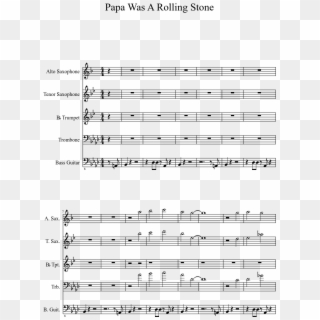 Papa Was A Rolling Stone Sheet Music 1 Of 10 Pages - Ultimate Warm Up For Trumpet, HD Png Download