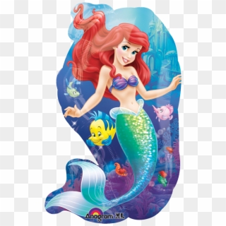 Globo La Sirenita - Little Mermaid Life Balloons, HD Png Download
