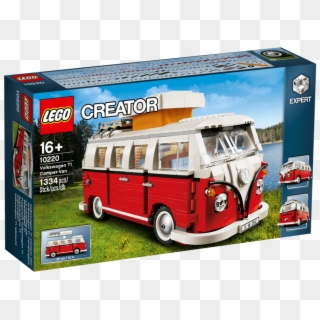 Volkswagen T1 Camper Van - Lego Creator Expert Vw, HD Png Download