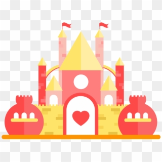Fairy Tale Castle Icon - Vector Graphics, HD Png Download