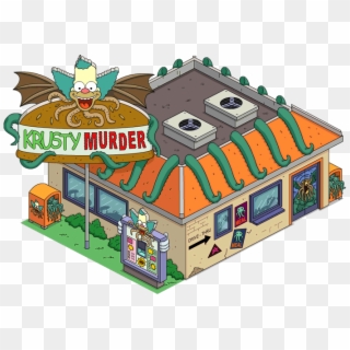 Krusty Murder, Krusty Murder - Cartoon, HD Png Download