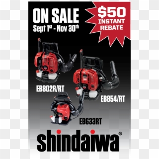 Shindaiwa Blower Specialartboard 1 - Shindaiwa, HD Png Download