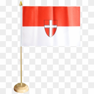 Austria Vienna Table Flag - Vienna Flag, HD Png Download