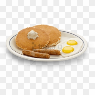 Free Png Breakfast Png Png Image With Transparent Background - Pancakes Eggs And Sausage, Png Download