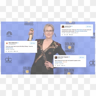 Donald Trump Meryl Streep Tweet, HD Png Download