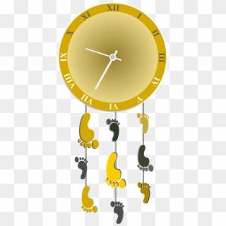 Time Clock Hour - Wall Clock, HD Png Download