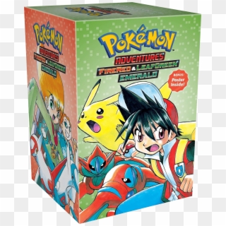 Pokemon Adventures Firered And Leafgreen Emerald Collection - Pokemon Adventures Box Set, HD Png Download