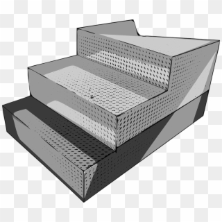 Arena Diamond Metal Pattern Stairs Steel Steps - Mô Hình Cầu Thang, HD Png Download