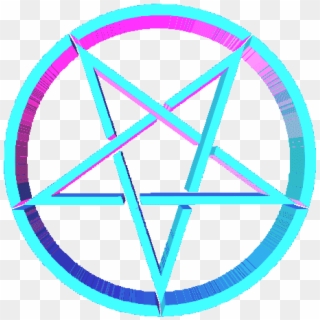 #pentagrama #pentagram #satan #satanic #satanism #satanist - Red Pentagram Vector, HD Png Download