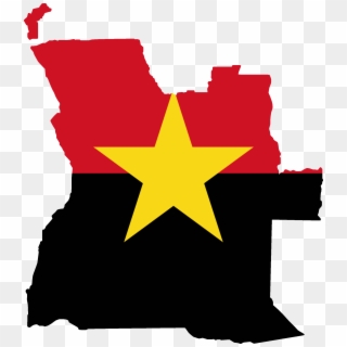 Africa Shape Png - Angola Flag, Transparent Png