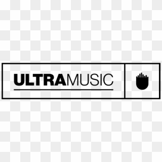 Ultramusic Logo Black - Black-and-white, HD Png Download