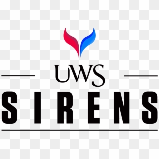 Uws Sirens Core Logo On White V2-01 - University Of The West Of Scotland, HD Png Download