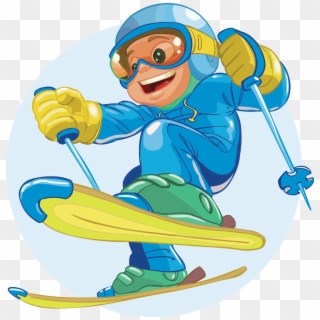 School Ski Trip- Italy - Kid Skiing Clipart, HD Png Download