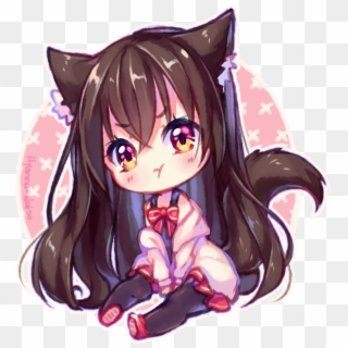 Anime Chibi Girl Pose, HD Png Download , Transparent Png Image - PNGitem