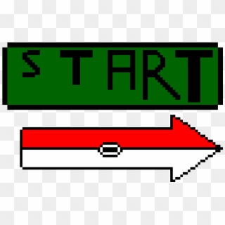 Start Click Arrow - Sign, HD Png Download