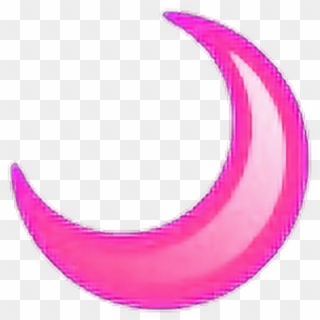 Pink Moon Bynisha Emoji Pastel Hd Tumblr Girlyfreetoedi - Emoji Pink Tumblr Transparent, HD Png Download