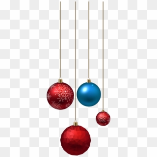 Transparent Hanging Christmas Ornaments Png - Png Format Christmas Ball Png, Png Download
