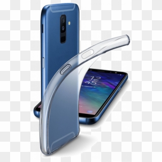 Samsung Galaxy A6 Plus Transparent Case Cellularline - Samsung A6 2018 Mediaworld, HD Png Download