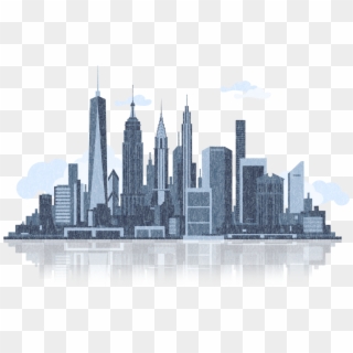 Nyc Skyline, HD Png Download