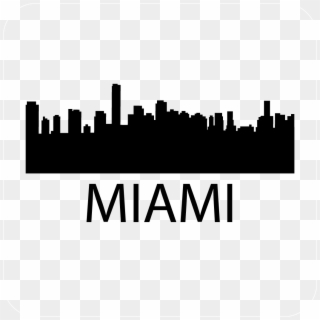 1052 X 1052 5 - Miami Skyline Png, Transparent Png