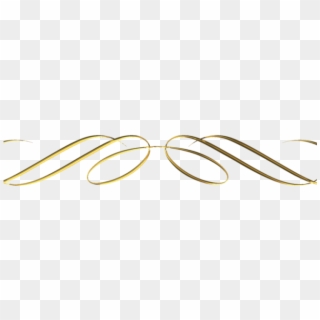 Decorative Line Gold Clipart Lines Png - Calligraphy, Transparent Png