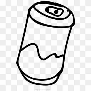 Soda Can Coloring Page - Soda Drawing Png, Transparent Png