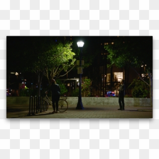 One Of The First Smart Cities To Use Street Lighting - Night, HD Png Download
