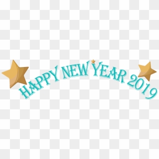 2708 X 604 7 - Happy New Year 2019 Transparent, HD Png Download