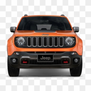 Orange Jeep Png Image Background - Acessorio Para Jeep Renegade, Transparent Png