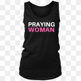 Praying Woman Tank Top - T-shirt, HD Png Download