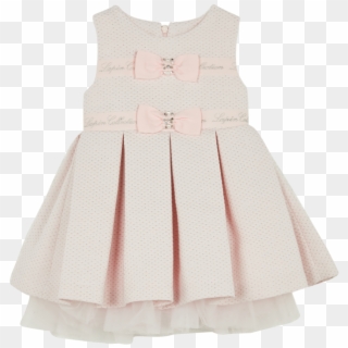 Pink Bow Dress - Cocktail Dress, HD Png Download