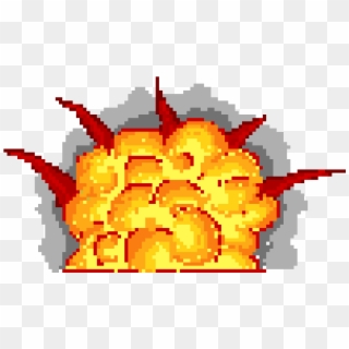 Explosion - Pixel Art Explosion Png, Transparent Png