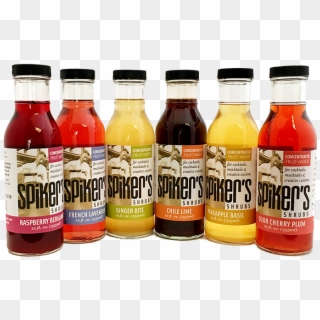 Spiker's Shrubs Premium Fruit Shrubs For Cocktails, - Bottle, HD Png Download