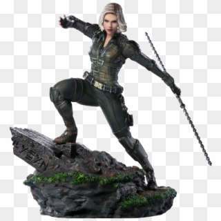 Infinity War - Infinity War Black Widow Iron Statue, HD Png Download
