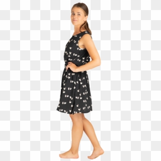 Em Tanni Skirt Swan Navy - Day Dress, HD Png Download