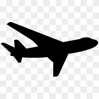 Vector Avion Png - Airplane Silhouette Png, Transparent Png