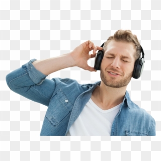 Collection Of Free Transparent Person Download On - Person With Headphones Png, Png Download