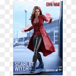 1 Of - Hot Toys New Avengers Scarlet Witch Vs Civil War, HD Png Download