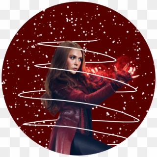 Scarletwitch Image - Circle, HD Png Download